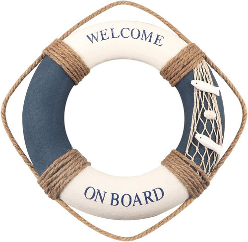 Nautical life ring decoration - nautical,
