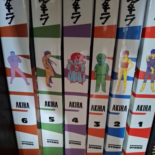 Akira volumes english - akira, 1-6
