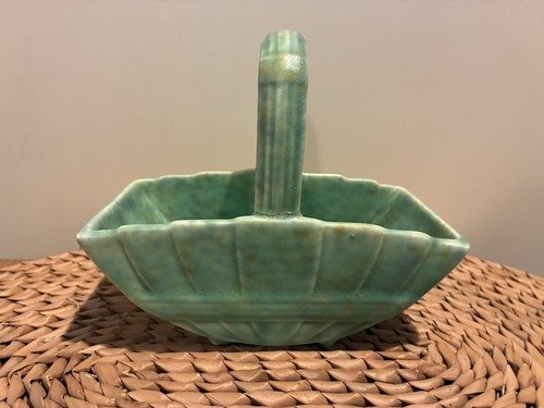 Cookson pottery ceramic basket - pottery,