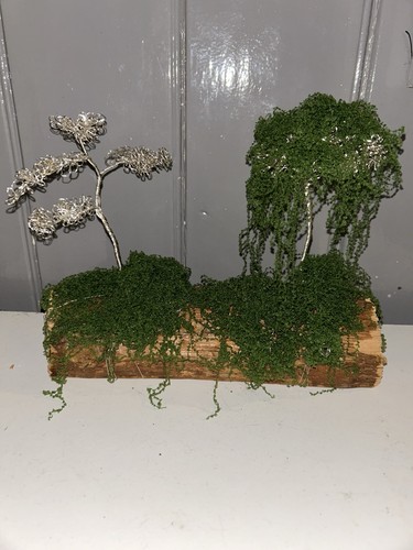 Wire bonsai tree with - wire,