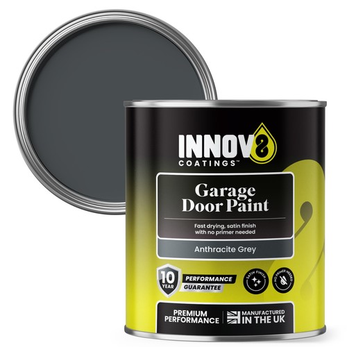 Garage door paint - paint, metal