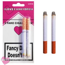 PACK OF FAKE CIGARETTES FANCY DRESS PROP 1920S GANGSTER FLAPPER COSTUME ACCESSOR