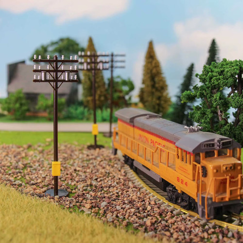 Telegraph poles power - power,