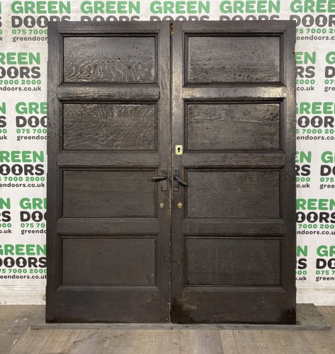 Oak double french - french, solid