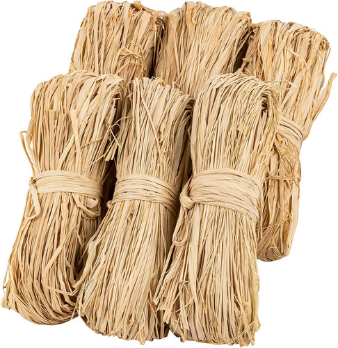 300g natural raffia ribbon - 300g,