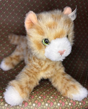 Steiff Mimmi Cat 9" Orange