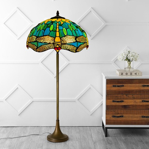 Green tiffany style stained - style,