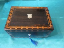 ANTIQUE COROMANDEL JEWELLERY BOX