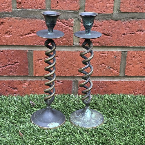Pair vintage antique - of,
