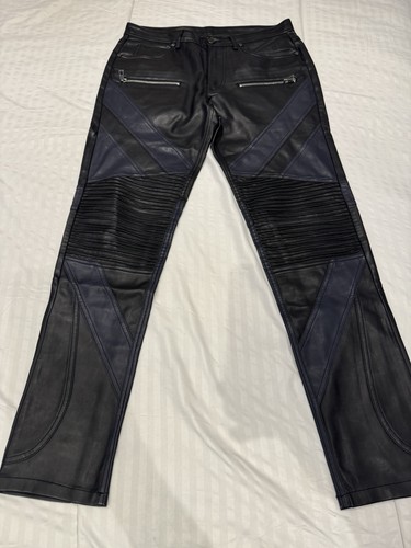 Zara mens faux - faux, biker