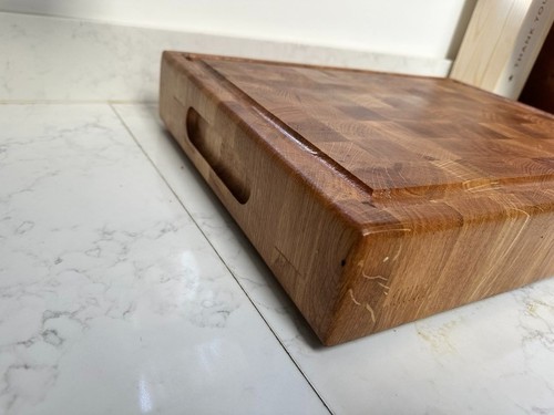 Butchers block solid oak - block,