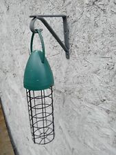 2x STRONG Handmade Hanging Wind Chime / Feeder Brackets 4" NEW DARK GREY Coated.