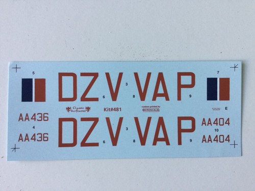 Classic airframes transfers - classic,