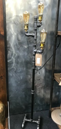 Industrial floor lamp - industrial,