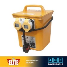 ELITE Site Power Tool Rated Transformer 110v Twin 16amp 3.3 KVA