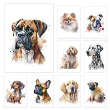 Dog Breeds Print Wall Art