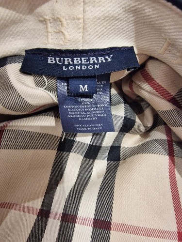 Burberry vintage leather - leather, cap