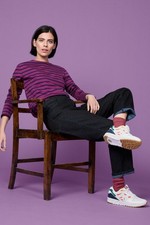 Seasalt Women's Regular Sailor Shirt Jersey Breton Aniseed Maritime