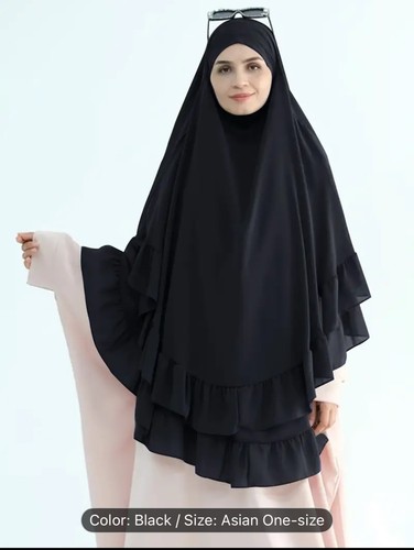 Large overhead hijab khimar - large,