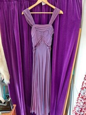 Vintage 30s? purple chiffon