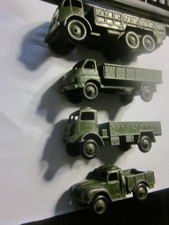 4 Dinky Army Vehicles