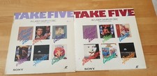 Laser Disc Movie 2 disc joblot, sold as is. TAKE FIVE 1 AND 2 DEMO SONY NTSC