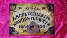 Wooden Ouija Board game &