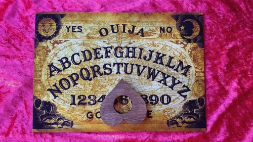 Wooden ouija board game - ouija,