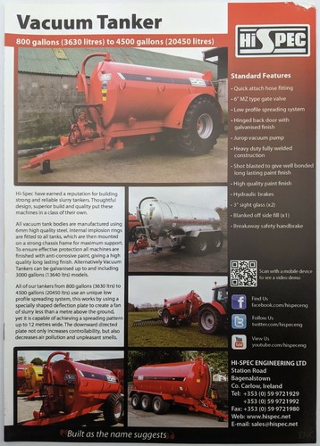 Spec engineering vacuum - engineering,