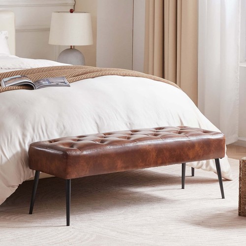 Modern leather upholstered - modern,