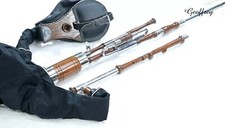 Geoffrey | Irish Uilleann Bagpipe Half Set with Bellows | Reeds, Booklet & Bag