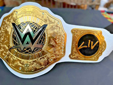 Wwe liv morgan women's heavywight championship belt wrestling belt 2mm metal