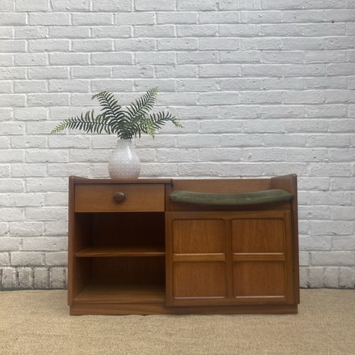Vintage retro teak telephone - vintage,