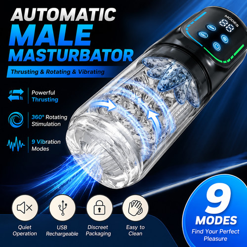Male masturbaters automatic - male,