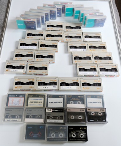 Digital data tapes joblot 52 - data,