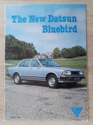 Datsun bluebird brochure - brochure, 1980