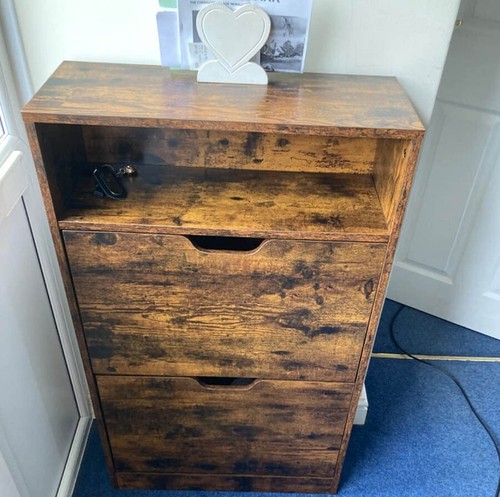 Industrial shoe cabinet - cabinet, tall