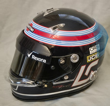 RARE Lance Stroll custom mini helmet 2017 1:2 Half Scale F1 Race F1 Williams