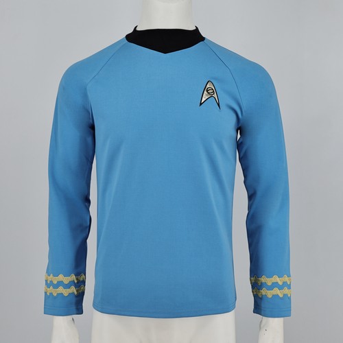 For spock blue shirts - for,
