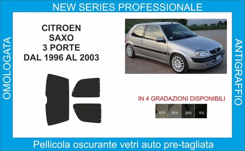 Citroen saxo glass - 3p,