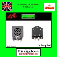 PCB Mount 9 Pin Din Socket