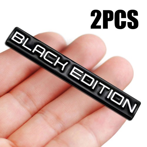 Black edition logo sticker - edition,