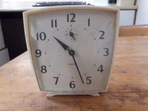 Vintage smiths alarm hand wind - vintage,