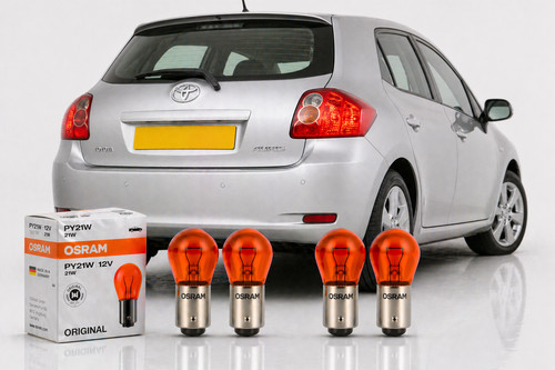 Osram py21w 7507 581 amber - 4x,