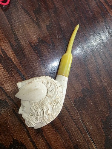 Vintage meerschaum hand carved - vintage,