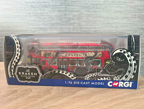 Corgi die cast london bus - 1:76, die-cast