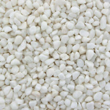 Aqua One Coloured Decoration Aquarium Fish Tank Gravel White 7mm 2kg