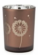 Large Etched Dandelion Mercury