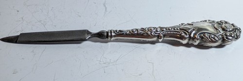 Victorian repousse sterling - victorian,