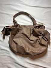 Fenn Wright Manson Studio Brown Genuine Leather Shoulder Handbag